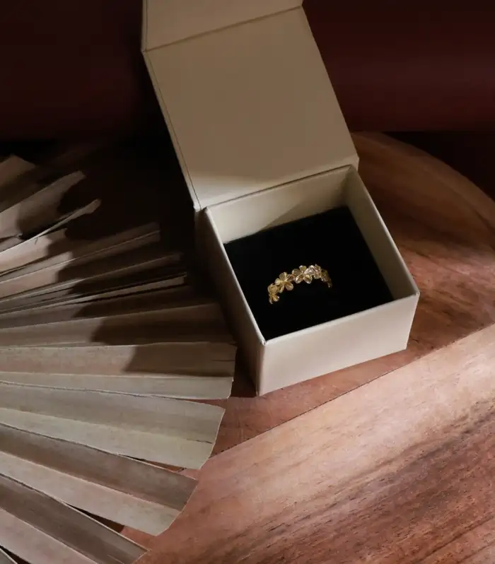 Adjustable Rings Online - Champa Ring